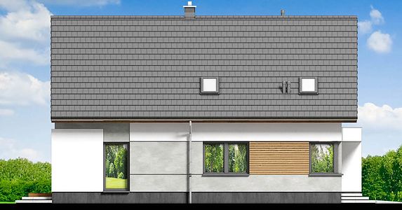 Фасад дома EHK-8827-44 Фасад дома EHK-8827-44