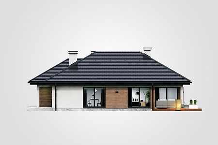 Фасад дома HGK-4963-61 Фасад дома HGK-4963-61