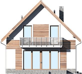 Фасад дома KKK-3882-46 Фасад дома KKK-3882-46