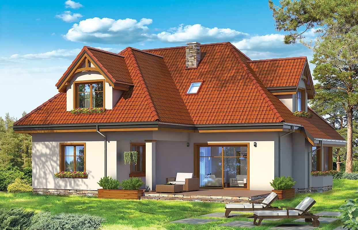 Проект дома HDB-2986-78 Проект дома HDB-2986-78