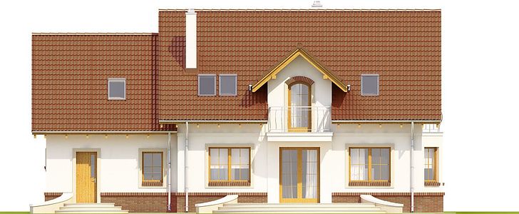 Фасад дома GKF-6349-54 Фасад дома GKF-6349-54