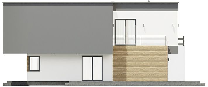 Фасад дома ABG-2724-76 Фасад дома ABG-2724-76