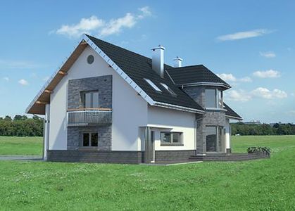Фасад дома FDE-5749-53 Фасад дома FDE-5749-53