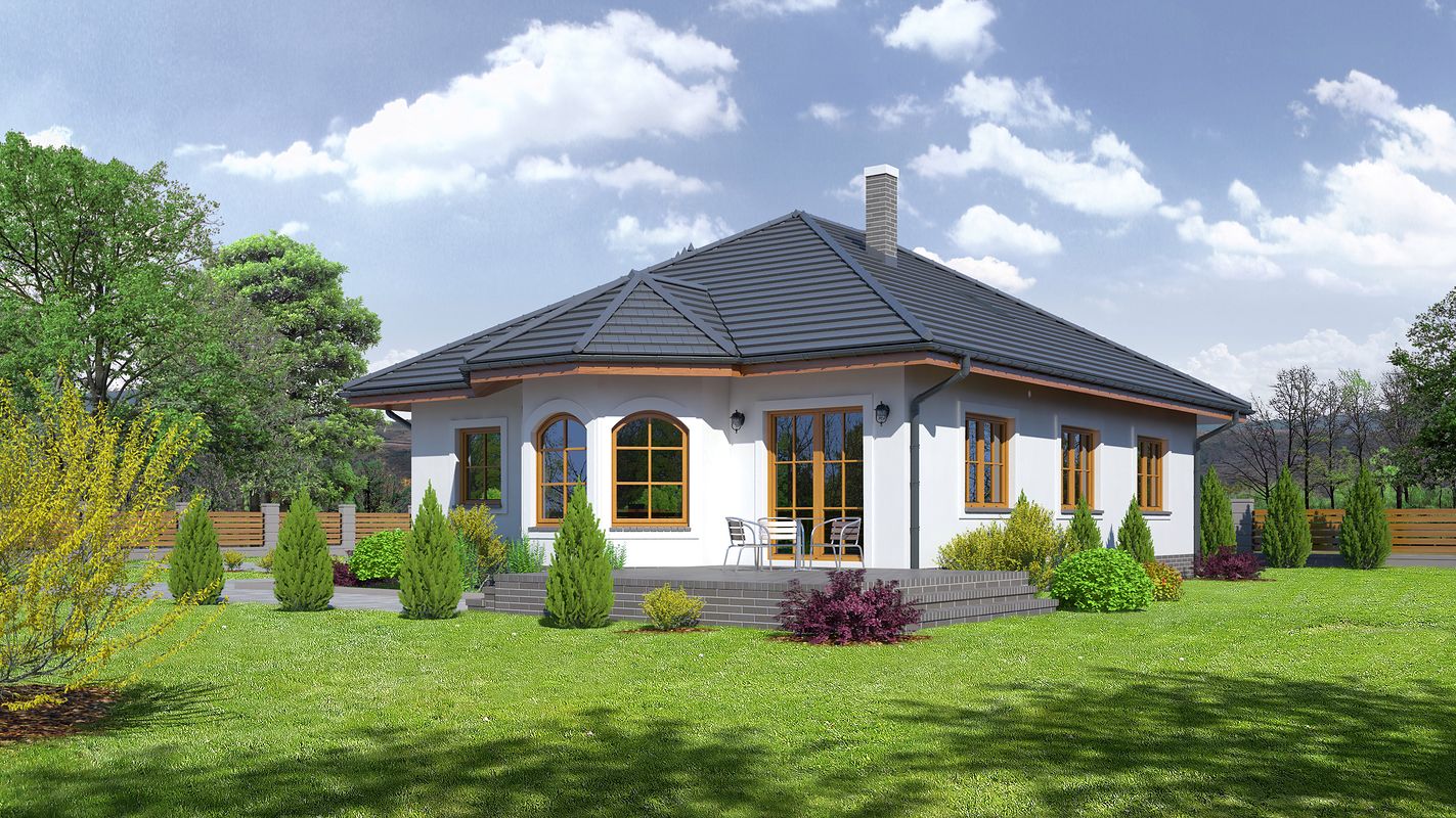 Проект дома EKK-2667-99